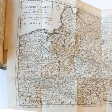 [History Poland, Greece, Turkey, Lithuania, 1734] Hedendaagsche historie of Tegenwoordige Staat van alle volkeren, deel VI. Amsterdam, Tirion, 1734, (14)+316+(4)+326+(14) pp.
