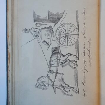 [Antique book, coach men, driver instructions] Het van den bok rijden. Grondig onderricht voor koetsiers en houders van equipage. Zwolle, v. Hoogstraten & Gorter, 1873.