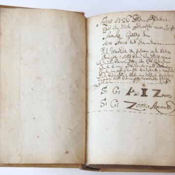 Schat der ghesontheyt, verciert met historyen, kopere platen, als oock met verssen van heer Jacob Cats, 7e druk (...) op nieus vermeerdert met het steen-stuck van dezelve autheur. 2 delen in 1 band, Amsterdam, J.J. Schipper, 1649.