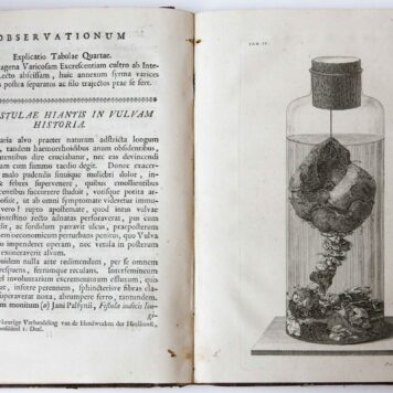 Observationum medico chirurgicarum fasciculus. Leiden, v.d. Eyk en v.d. Kluis, 1743, (20)+143 pp.