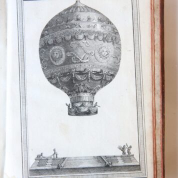 Description des experiences de la machine aerostatique de MM. de Montgolfier et de celles auxquelles cette decouverte a donne lieu. Paris, Cuchet, 1783, 40+299+(7) pp. FIRST EDITION. Text in French.