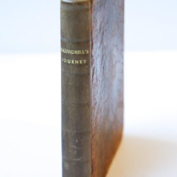 A journey from Aleppo to Jerusalem at Eastern A.D. 1693, to which is added an account of the author's journey to the banks of the Auphrates at Beer and to the country of Mesopotamia. 4th ed., Perth, 1800, 228 pp. Text in English.