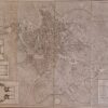 [Large map of Rome, cartography, 1816] Nuova pianta di Roma moderna estratta dalla grande del Nolli (....), Roma, Venanzio Monaldini, 1816.