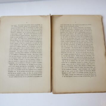 Een studenten-oproer in 1594. Bijdrage tot de geschiedenis van het Staten-collegie te Leyden, Leiden 1867, 104 pag., los.