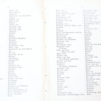 Catalogus van genealogieën in handschrift berustende in het Genealogisch en Heraldisch Archief te Rijswijk. Rijswijk 1900, 30 p.