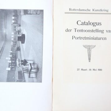 Catalogus der Tentoonstelling van Portretminiaturen. Rotterdam: [Rotterdamse Kunstkring], 1910. Geïll., 179 p.