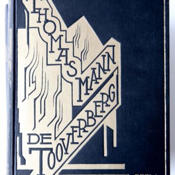 De Tooverberg. Roman. Vertaling door C.J.E. Dinaux, 2 delen, Amsterdam 1927, 429+478 pag., geb. in 2 zwarte stempelbanden.