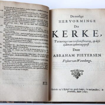 [Poetry 1691] Verscheyde gedichten so voor als tegen het boek genaamt de Betoverde weereld, Amsterdam, A. Hendriksz 1691.