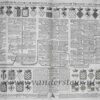 Carte genealogique des comtes de Dreux, des seigneurs de Beaussart et de Morainville, ainsi que les ducs de Bretagne et des comtes de Vertus, groot blad, 43 x 98 cm, 18e-eeuws, met 68 gegraveerde familiewapens.