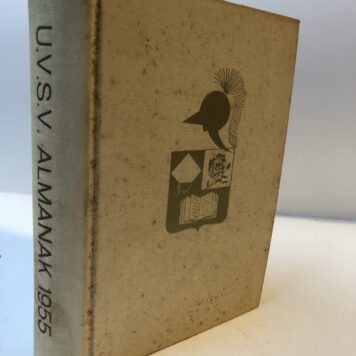 Almanak 1955 der Utrechtsche vrouwelijke studenten vereeniging, eerste uitgave 1923, Utrecht P. den Boer.