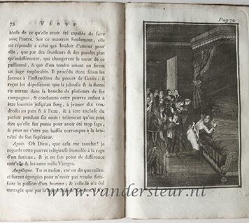 Venus dans le cloitre, ou la religieuse en chemise. Nouvelle edition. Rome, Jean-Francois-Petit-Pain-Mollet, 1778.