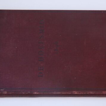 De Hoefsmid. Jaargang 1 (1896), Groningen, Heidema, 1896, 196 pag. Gebonden in rood linnen.