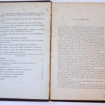 De Hoefsmid. Jaargang 1 (1896), Groningen, Heidema, 1896, 196 pag. Gebonden in rood linnen.
