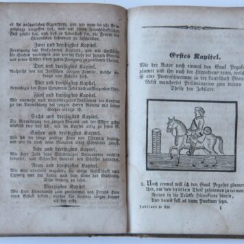 Die Jobsiade. Ein grotesk-komisches Heldengedicht in drei theilen von Dr. E.A.K. , three parts in 1 volume, 5e auflage, Hamm 1839.