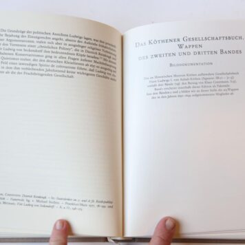 Fruchtbringende Gesellschaft. Der fruchtbringende gesellschaft geoffneter erzschrein. 3 volumes in cassette 1985.