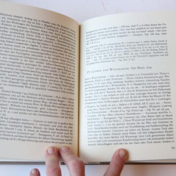 Fruchtbringende Gesellschaft. Der fruchtbringende gesellschaft geoffneter erzschrein. 3 volumes in cassette 1985.