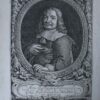 [Antique print, etching and engraving] Portrait of Artus Quellinus I, published ca. 1655-1668, 1 p.