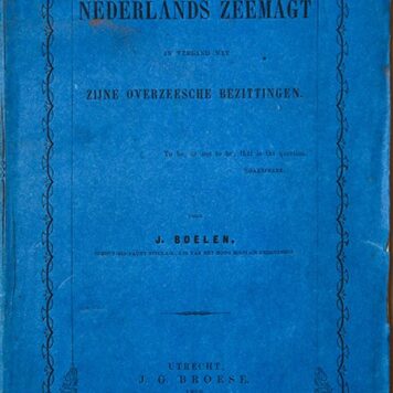 Nederlands zeemagt in verband met zijne overzeesche bezittingen.