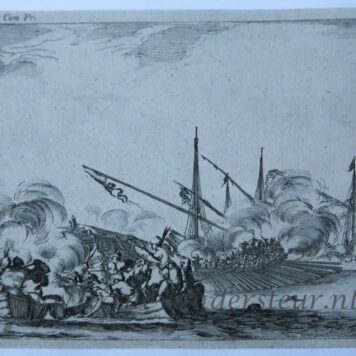 [Antique prints, etchings, 1639] Six marines [Eight Marines; set title]/Zes schepen, published 1639, 6 pp.