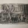 [Antique print, etching, Utrecht, Disaster year, Rampjaar 1672] Het Afdancken der Regeerende Heeren [series title: Uytrechts Veranderingen Voorgevallen in de jaren 1672], 1 p.