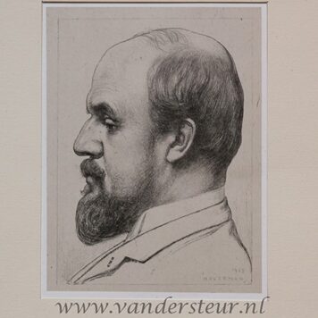 Portrait of Lodewijk van Deysel / Karel Joan Lodewijk Alberdingk Thijm (1864 -1952)