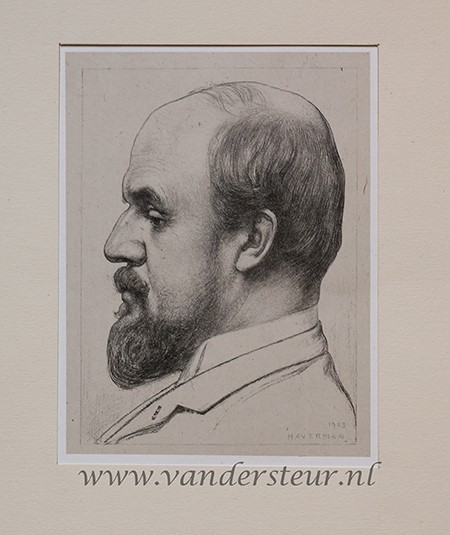 Portrait of Lodewijk van Deysel / Karel Joan Lodewijk Alberdingk Thijm (1864 -1952)