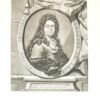 [Antique print, mezzotint] GERARDUS DE LAIRESSE PICTOR LEODIENSIS, published 1707.
