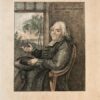 Antique Portrait Drawn 1778 - Johannes Florentius Martinet - After R. Vinkeles