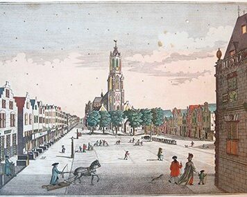 View on the 'Nieuwe Kerk' in Delft.
