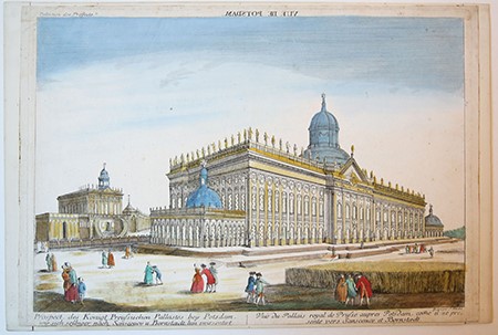 [Optica print, illumination] Vuë de Potsdam (mirrored).