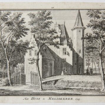 [City view] Het Huis te Meliskerke, 1745/Zeeland.