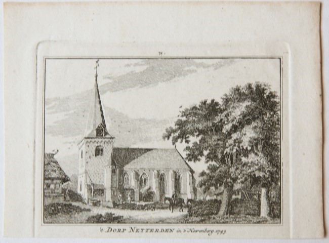 't Dorp Netterden in s'Heerenberg. 1743