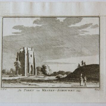 De Toren van Westen-Schouwen 1743.