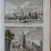 Het Dorp Bunschoten. / Het Dorp Bunschoten van eene andere zijde.