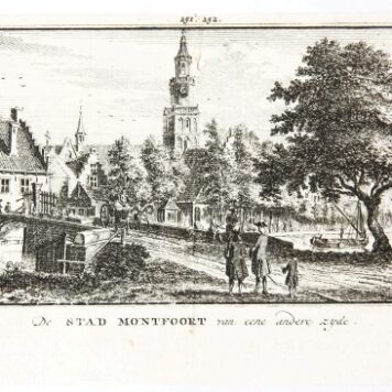 De Stad Montfoort van eene andere zijde.