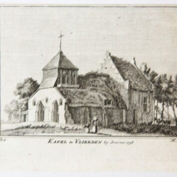 Kapel te Vlierden bij Doorne. 1738.
