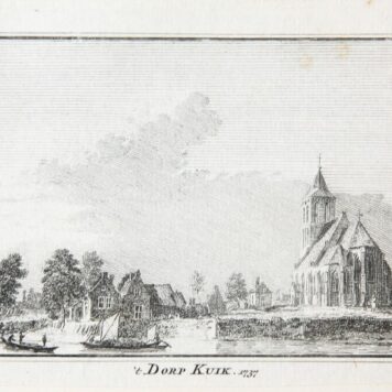 't Dorp Kuik. 1737.