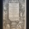 [Antique title page, 1612] Institutionum religionis Christianae libri IV, published 1612, 1 p.