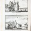 Poort tot Montfoort / Kasteel te Montfoort.