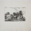 Te Reune in Drente [series title: Verschijden Landschappen]. (Boerderij bij Drenthe).