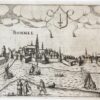 [Antique print, engraving] Bommel, published ca. 1617.