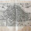 [Antique print, engraving] Hooren in Westvrieslant (Hoorn), published ca. 1612-48.