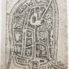 [Antique print, engraving] Franicher (Franeker), published ca. 1612-48.