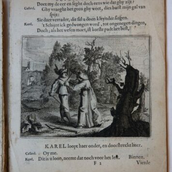 [Antique prints, book plates, etching and letterpress, 1634] 'Eenighe brvylofts-ghedichten' and others, published 1634, 19 pp.