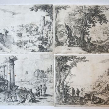 Italian Landscapes with religious scenes [complete series].