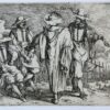 [Antique print, etching, 1636] Italliani (Italianen), published 1636, 1 p.