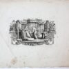 [Antique print, etching and engraving] King David and Solomon [?], published 1743.