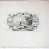 [Antique print, etching and engraving] Jesus appearing to John / Jezus verschijnt aan Johannes, published 1757.
