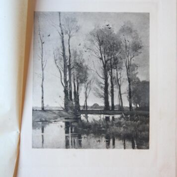 [Modern lithography] "Het kleine loo in het Haagse bos" (The Hague), published 1850-1900.