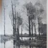 [Modern lithography] "Het kleine loo in het Haagse bos" (The Hague), published 1850-1900.